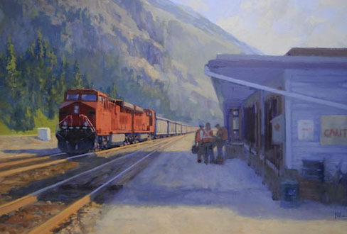 Transcontinental Crew Change